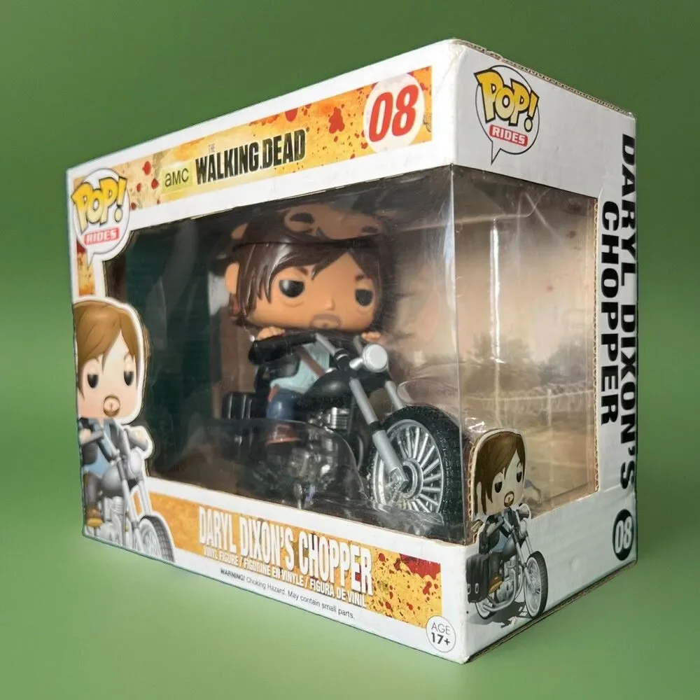 Funko Pop! Rides Vinyl: The Walking Dead - Daryl Dixon's Chopper #08